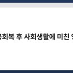 신용회복 후 사회생활에 미친 영향 4