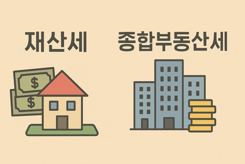 재산세와 종부세, 차이점과 납부 기준 1