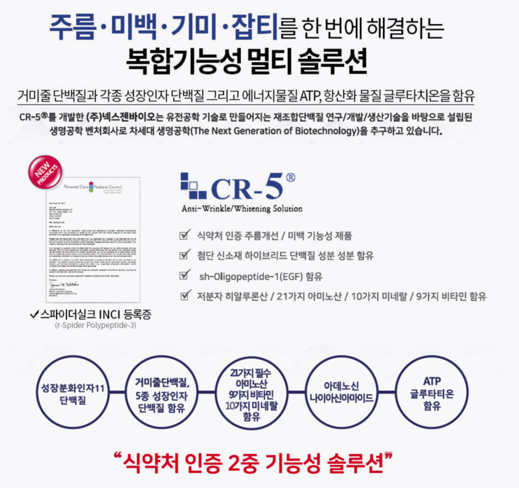 피부노화의 터닝포인트 CR-5 2
