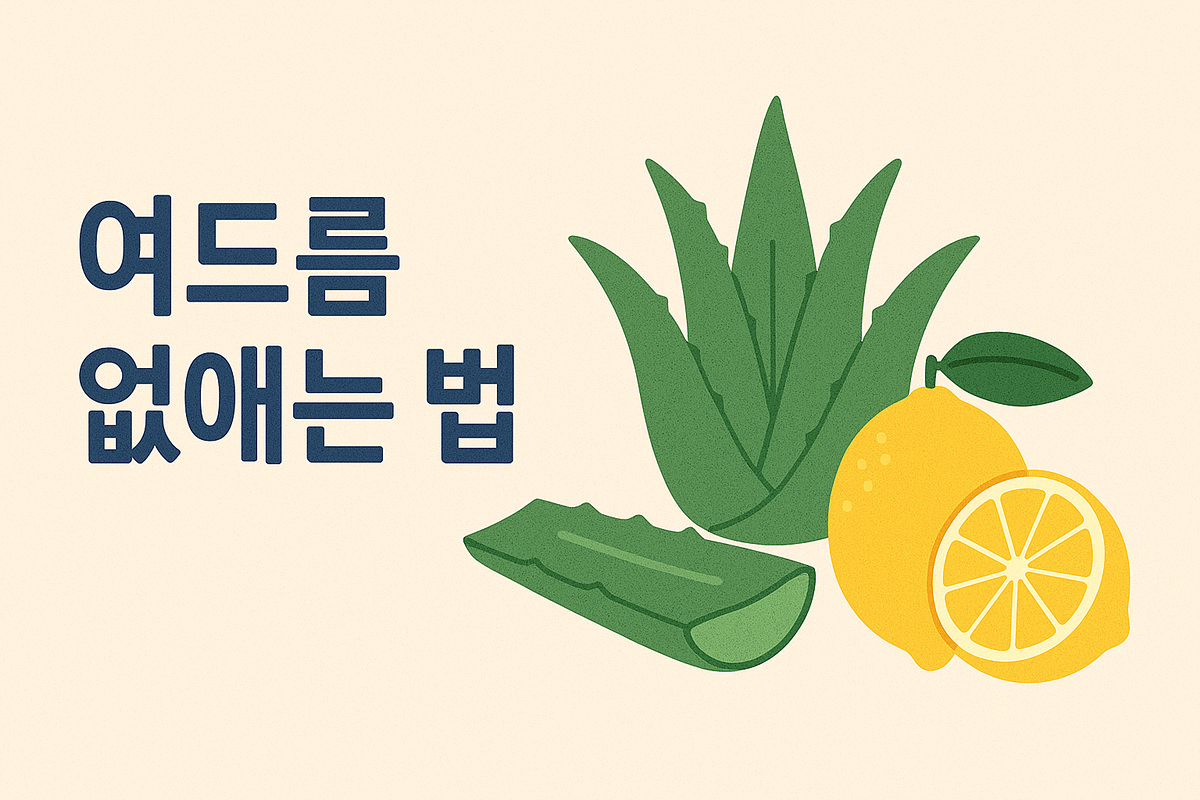 여드름 흉터 없이 없애는 법 1