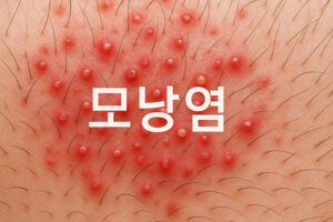 모낭염이 계속 생기는 이유 5