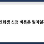 개인회생 신청 비용은 얼마일까? 3