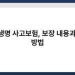 교보생명 사고보험, 보장 내용과 청구 방법 5