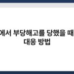 직장에서 부당해고를 당했을 때 법적 대응 방법 2