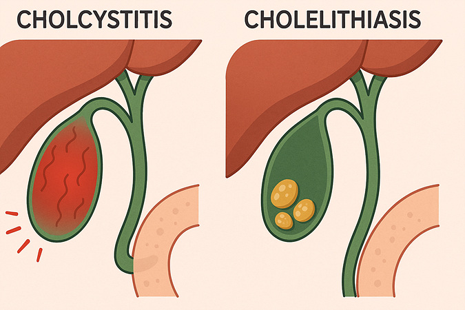 담낭염, 담석증과 다른 병일까? 1