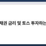 미국 채권 금리 및 토스 투자하는 방법 5