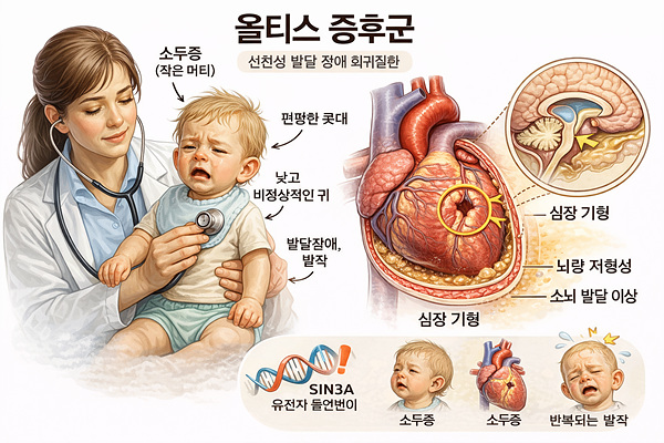 올터스 증후군, 청각 장애와 심장 기형이 함께 오는 병 1