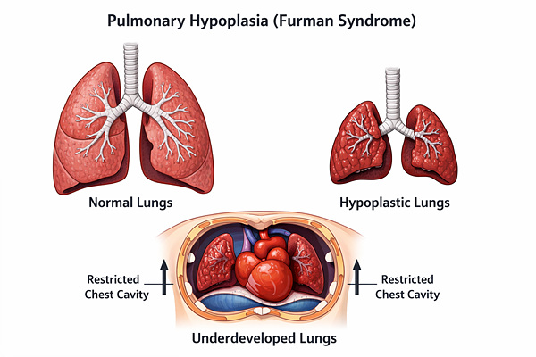 푸르만 증후군, 폐가 정상적으로 성장하지 않는 질환 1